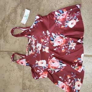 NWT Beachsissi tankini top